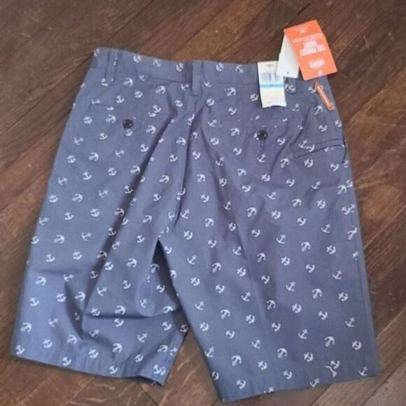 NWT Dockers Blue Anchor Shorts - Picture 2 of 9